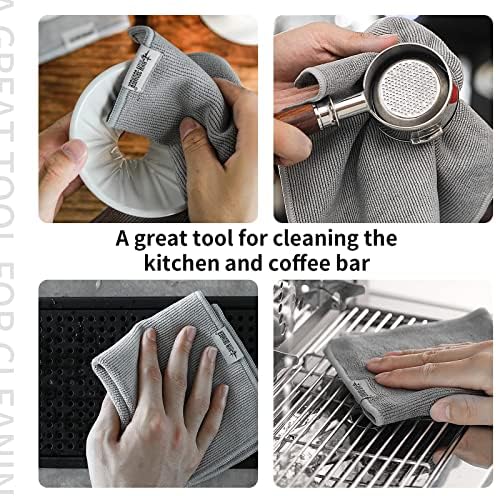 MHW-3BOMBER Barista Towels, 4 Pack, 11" Microfiber