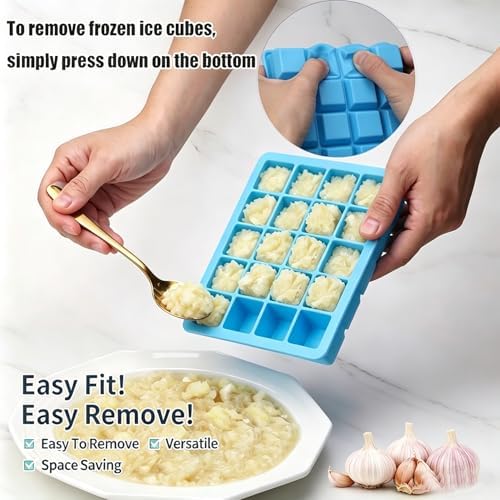 1 Tbsp Silicone Freezer Molds -silicone freezer trays with lid,3