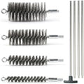 Drill-Powered 50 in Pipe Cleaning Brush Set with Stainless Steel