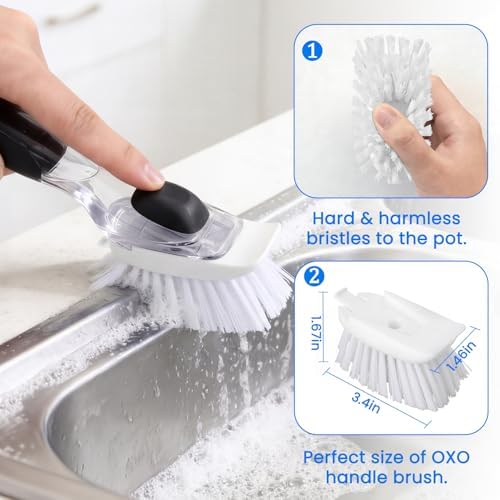 OXO New Soap Dispensing Dish Brush Refills