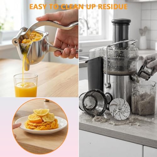 0.6L Aluminum Manual Citrus Juicer