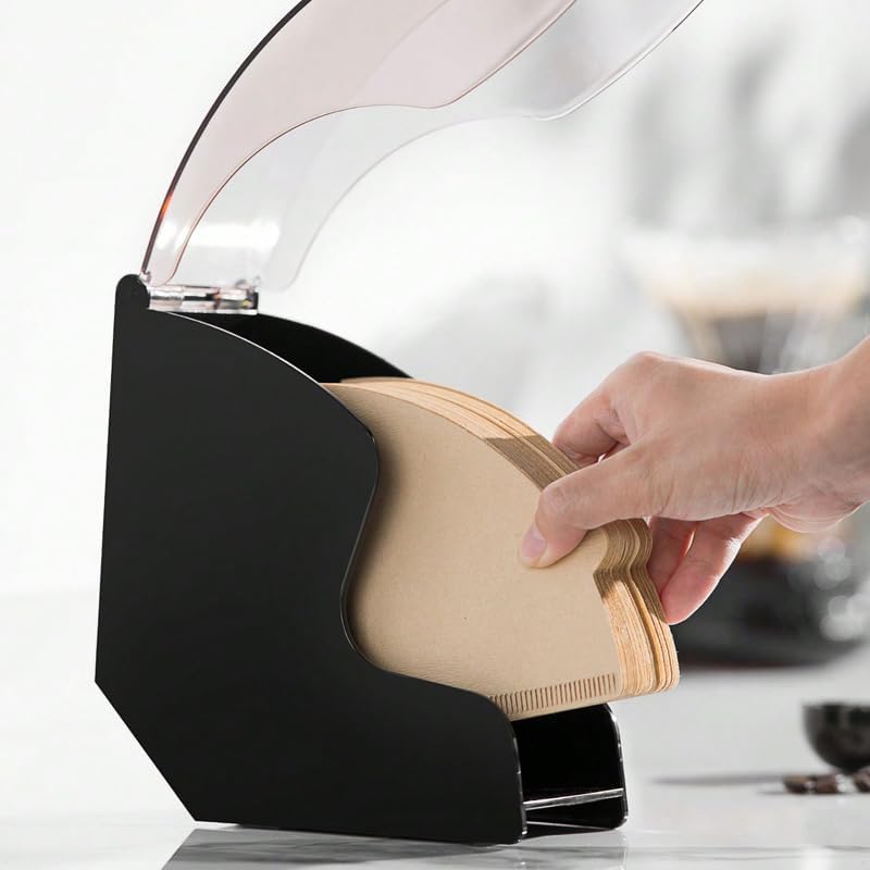 Coffee Filter Holder – Durable and Cone Filter Storage Container for