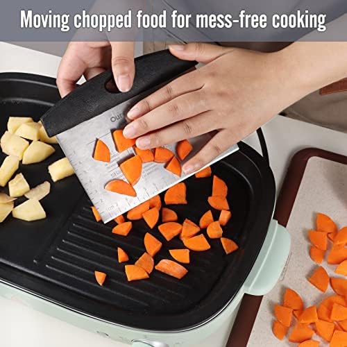 Silicone Baking Mat and Pastry Scraper, Ourokhome Dough Kneading Mat