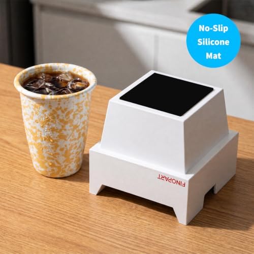 Espresso Knock Box, 5.4 in, Barista Style Espresso Grounds Knock Box
