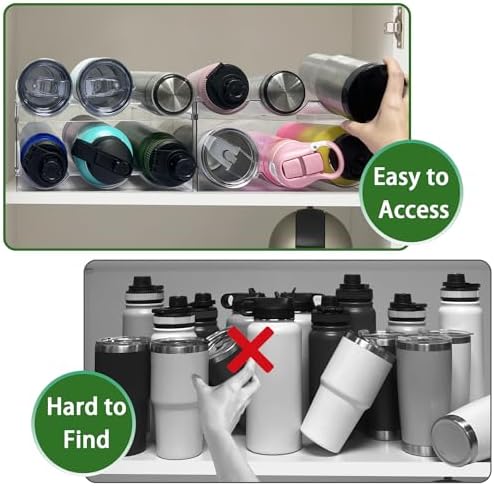 2 Pack Water Bottle Organizer & 3 Pack Water Bottle Organizer