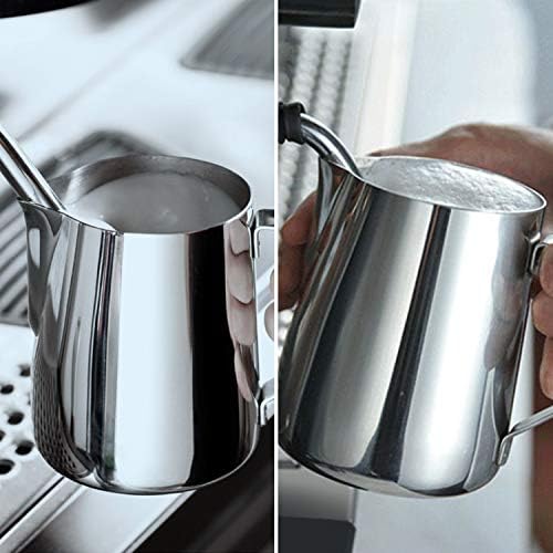 Stainless Steel Milk Frothing Pitcher Cappuccino Pitcher Pouring Jug