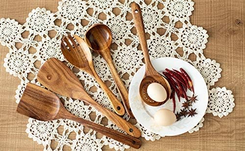 Wood Kitchen Utensils Set, Utensil set - Image 9