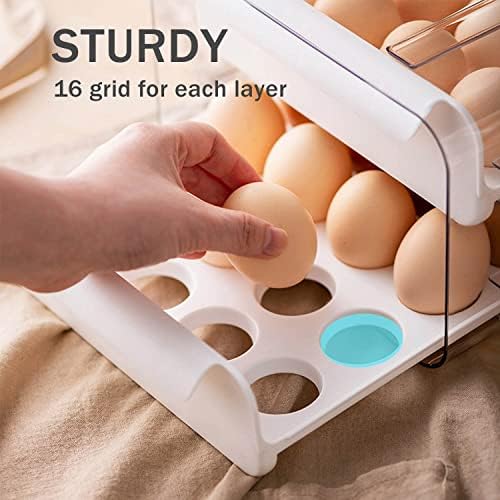 Egg Organizer Container for Refrigerator