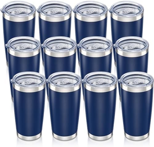 20 oz Tumbler with Lid Stainless Steel Insulated Tumblers Bulk Cups