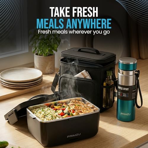 2L 90W Heated Electric Lunch Box for Adults