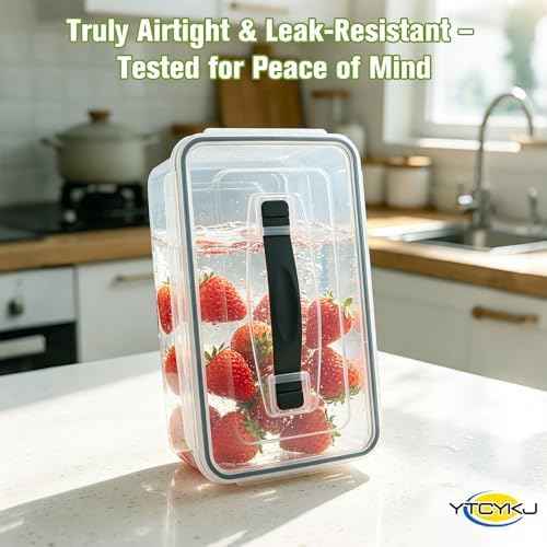 Fruit Storage Containers for Fridge, 5-Pack