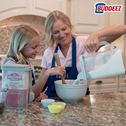 Buddeez Kitchen Pantry Container with Easy Grip Handle