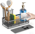 Yofidra Sponge Holder for Kitchen Sink with Stone Drying Mat