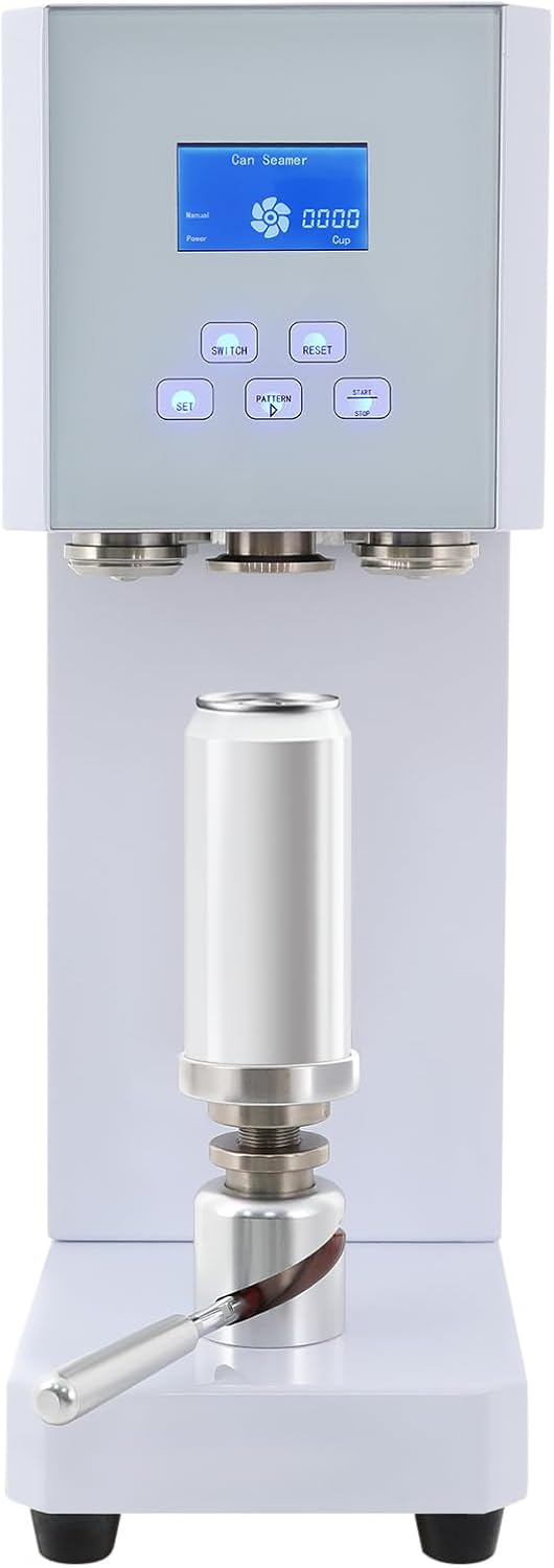 Commercial Soda Can Sealer, Automatic Can Sealing Machine with
