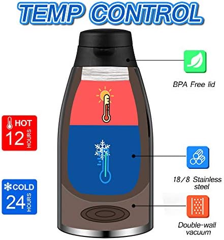 68oz Coffee Carafe Insulated, Airpot Thermal Coffee Carafes for