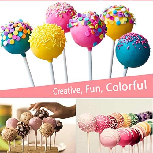 20-Cavity Silicone Cake Pop Mold Set With Lollipop Sticks, Treat Bags