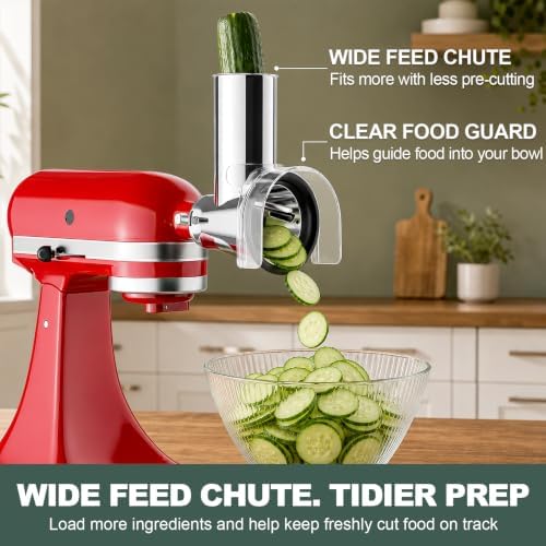 HOZODO Cheese Grater Attachment for KitchenAid Mixers