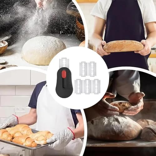 Extractable & Magnetic Bread Lame Dough Scoring Tool, Sourdough Bread