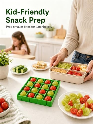 Grapes Cherry Tomatoes Cutter, 16Pcs at a Time