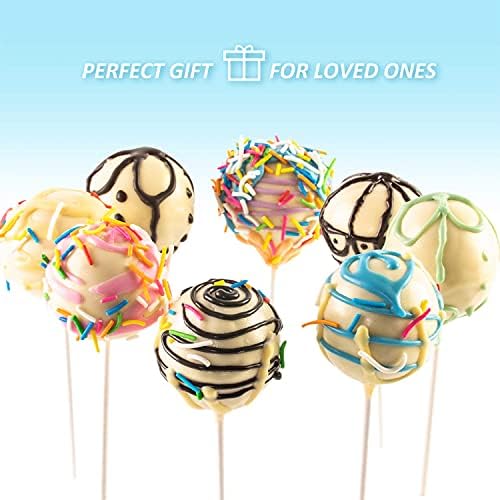 Cake Pop Maker Kit with 2 Silicone Mold Sets with 3 Tier Cake Stand