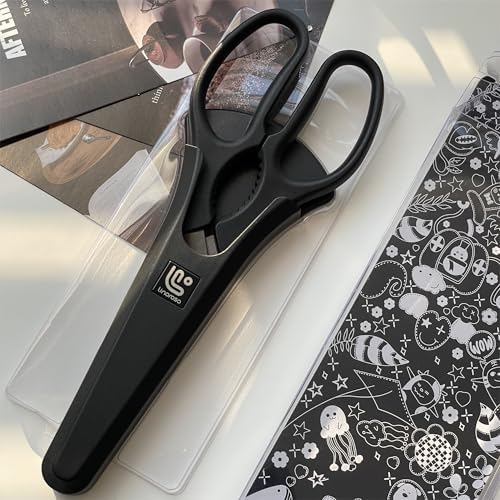 Linoroso Kitchen Scissors All Purpose with Magnetic Holder for