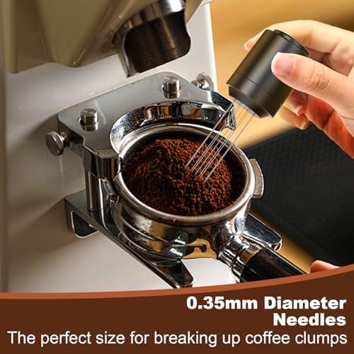 WDT Espresso Distribution Tools,Espresso Stirrer Tool,Black