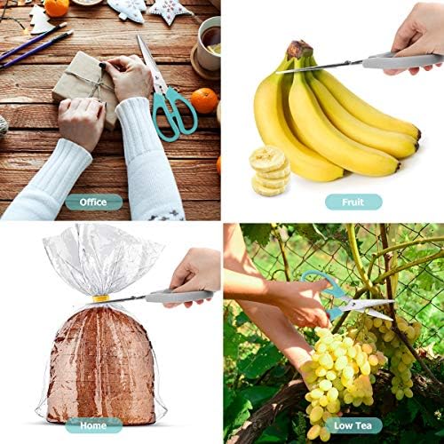 iBayam 3-Color Stainless Steel Dishwasher Safe Kitchen Shears Food