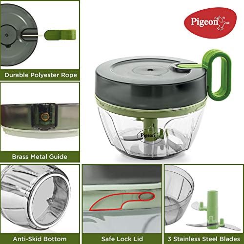 Pigeon - Pro Mini Handy and Compact Chopper with 3 Stainless Steel