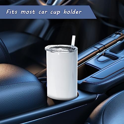 AGH 10 Pack Sublimation Tumblers Blank 20 OZ Straight Skinny Tumbler