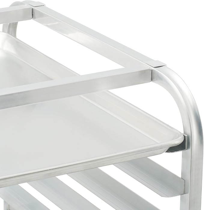 VEVOR 10-Tier Bun Pan Rack, Aluminum Racking Trolley Storage - Image 12