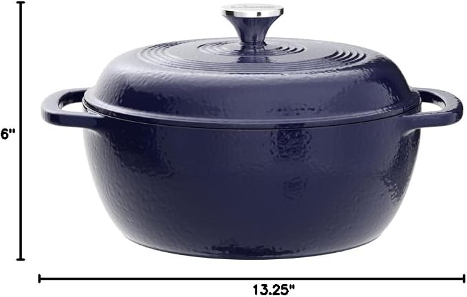 Lodge Essential Enamel Cast Iron Dutch Oven - Image 9