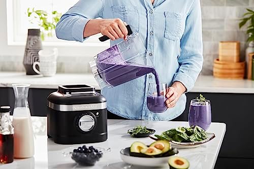 KitchenAid K400 Variable Speed Blender, Black Matte