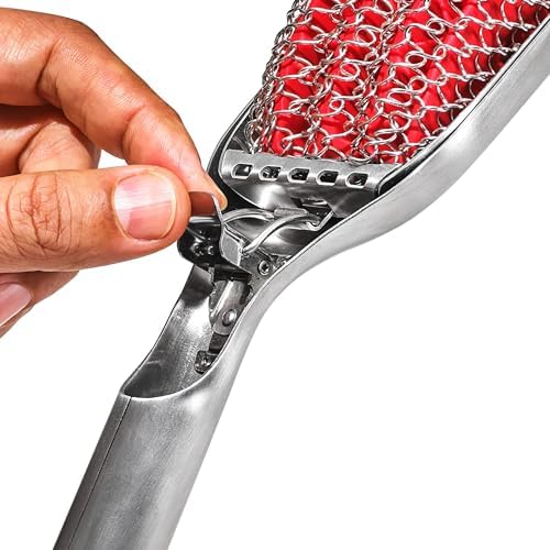 OXO Outdoor Coiled Grill Brush with Replaceable Head