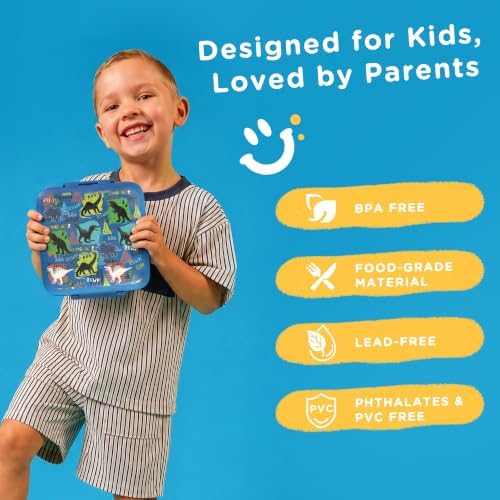JXXM Bento Lunch Box for Kids With 8oz Soup thermo,Leak-proof Lunch