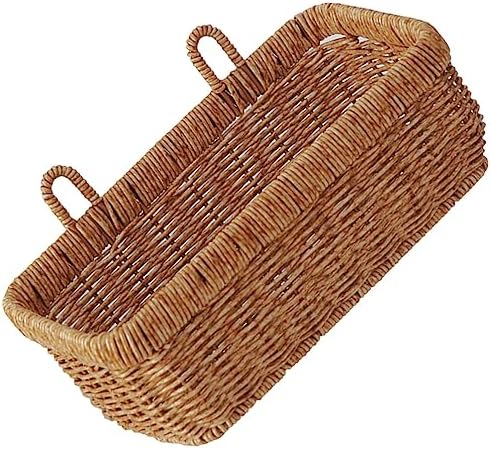 BESTonZON Hanging Woven Storage Basket Vegetable Fruit Keeper Veggies