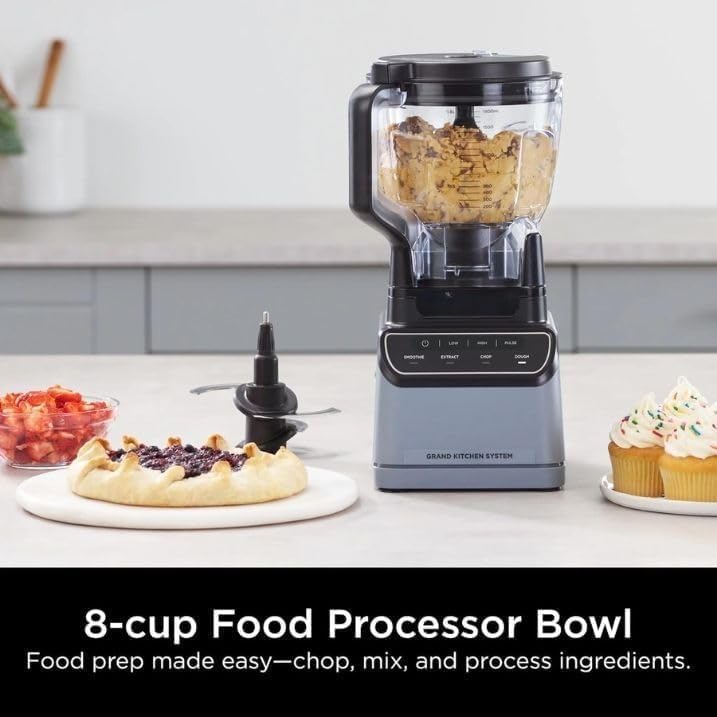 Grand Kitchen System 1200W Blender Food Processor Combo, 72 oz