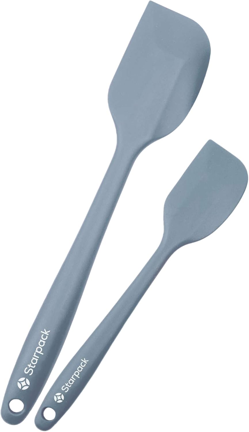 Starpack 'Scrape & Stir' Silicone Spatula Set (2 Pcs) - Heat Resistant