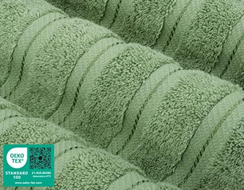 American Soft Linen 100% Cotton Luxury Turkish Towels, 4 PC Hand Towel