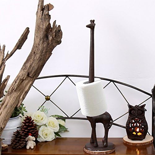 Ogrmar Giraffe Toilet Paper Holder, 3.25X17.5X4.25 Inches