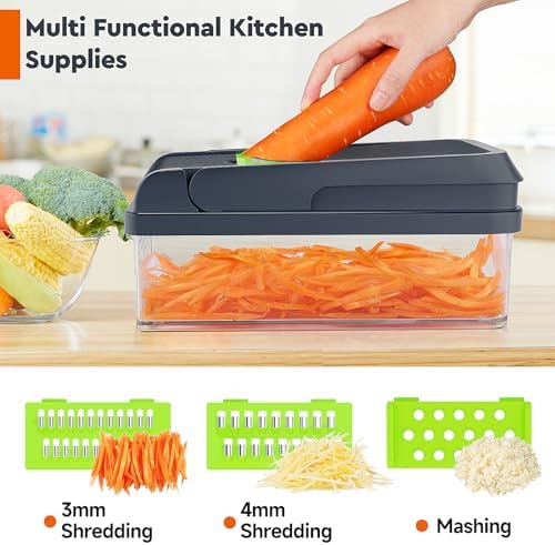 MealHelper 12-in-1 Vegetable Chopper with Container
