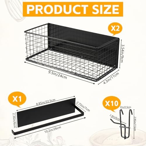 3 Pack Magnetic Storage Bins for Traeger with 10 Hooks
