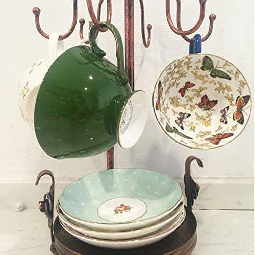 Creation Core Vintage Bronze Iron Coffee Cup Holder Storage Premium