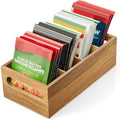 DRASTAR Pantry Organization and Storage Bins, Acacia Wood Seasoning