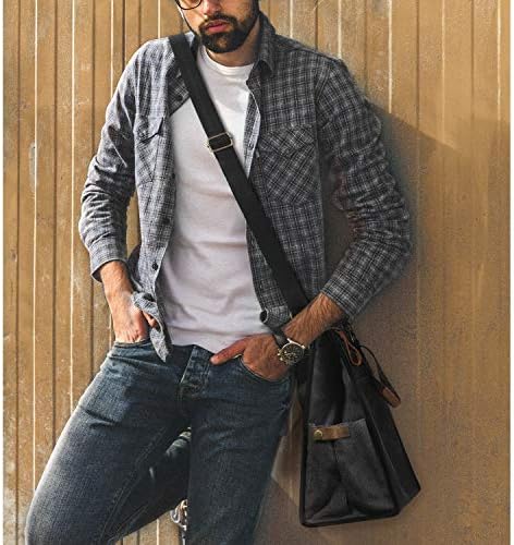SMRITI Insulated Canvas Lunch Bag for Women/Men-9.6 L Reusable
