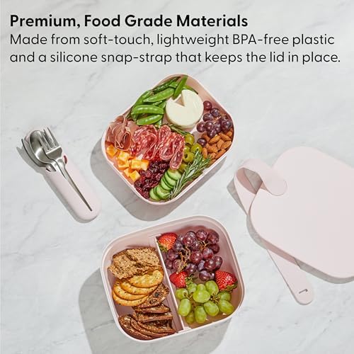 W&P Porter Bento Lunch Box, 3 Compartment Bento Box Portable Adult