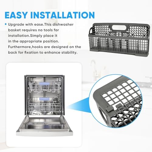 Universal Dishwasher Silverware Basket Replacement WP8562043 8531233