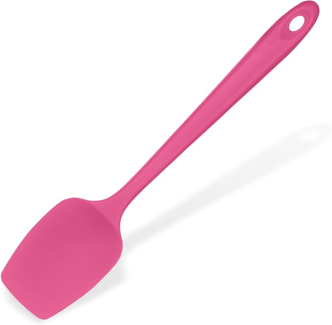 Heat Resistant Silicone Spoon Spatula: U-Taste 600ºF High Heat Flexible 11.38in by U-Taste