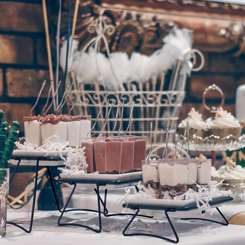 Czlizdyt Extra Large 3 Tier Serving Tray Set, 24x22x9.7 inch Cupcake