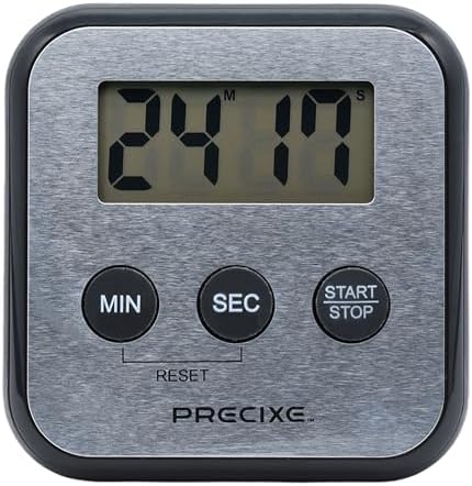 Stainless Steel Digital Timer, Countdown and Countup