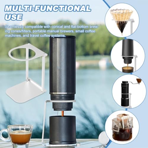 Foldable Coffee Dripper Stand, Portable Pour Over Coffee Station